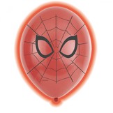 Spiderman LED balónky 5 ks 28 cm